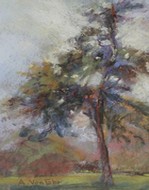 Duet Part 1 — pastel painting by Anne Von Ehr