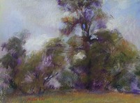 Purple Haze pastel painting thumbnail