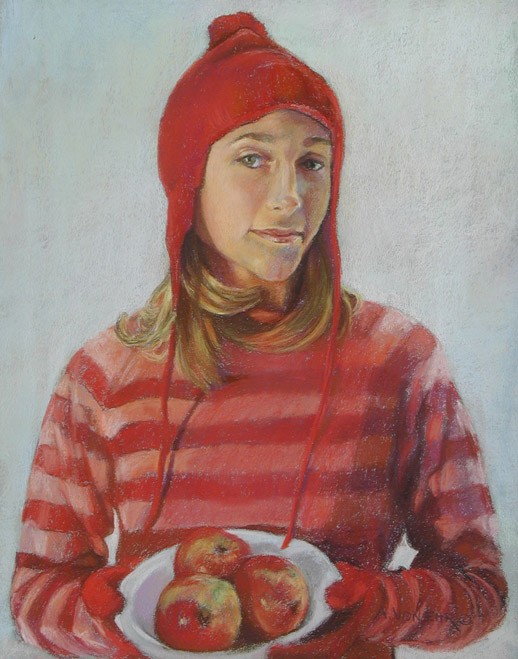 Ali, a commissioned pastel portrait by Anne Von Ehr